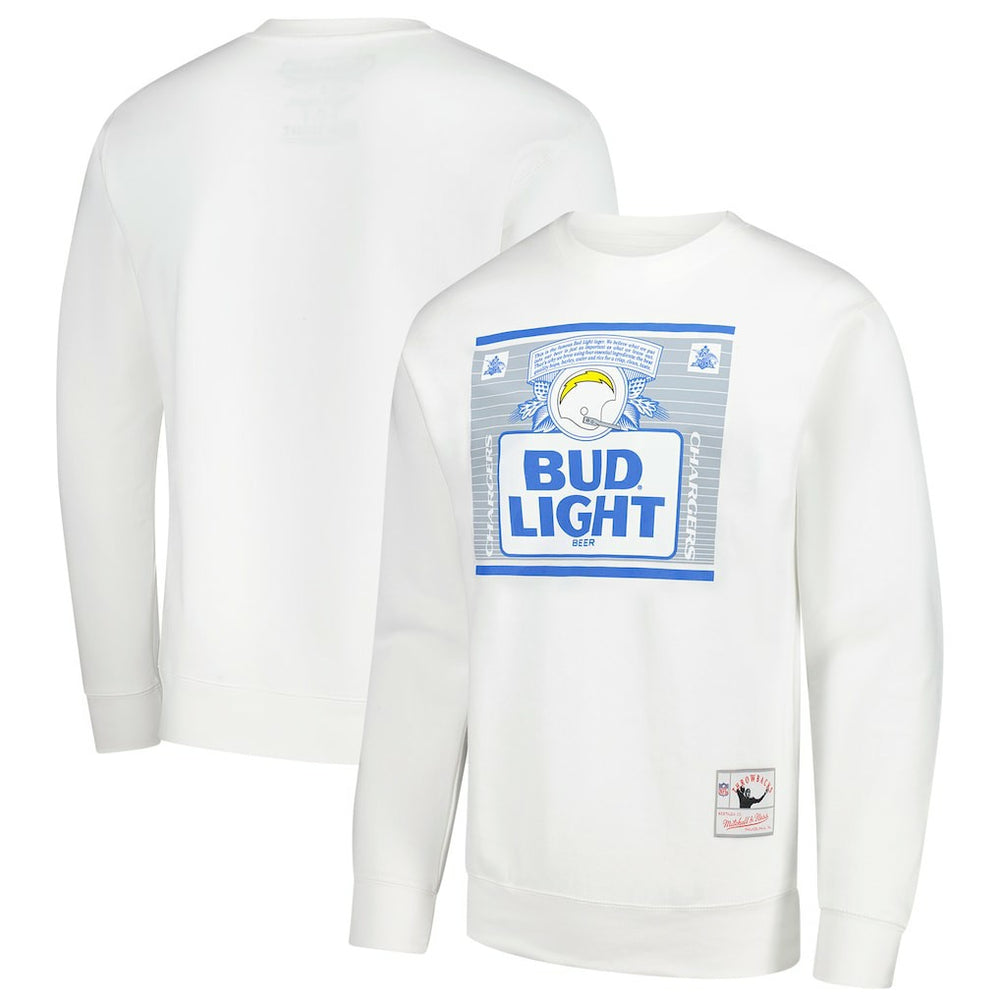 NFL Los Angeles Chargers x Bud Light The Crest Pullover Sweatshirt