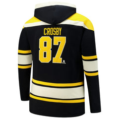Sidney Crosby Pittsburgh Penguins '47 Big & Tall Lace-up Pullover Hoodie