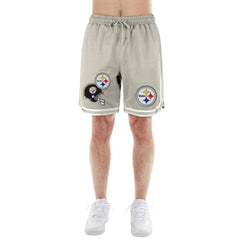 NFL Pittsburgh Steelers Stone Multi Patch Shorts