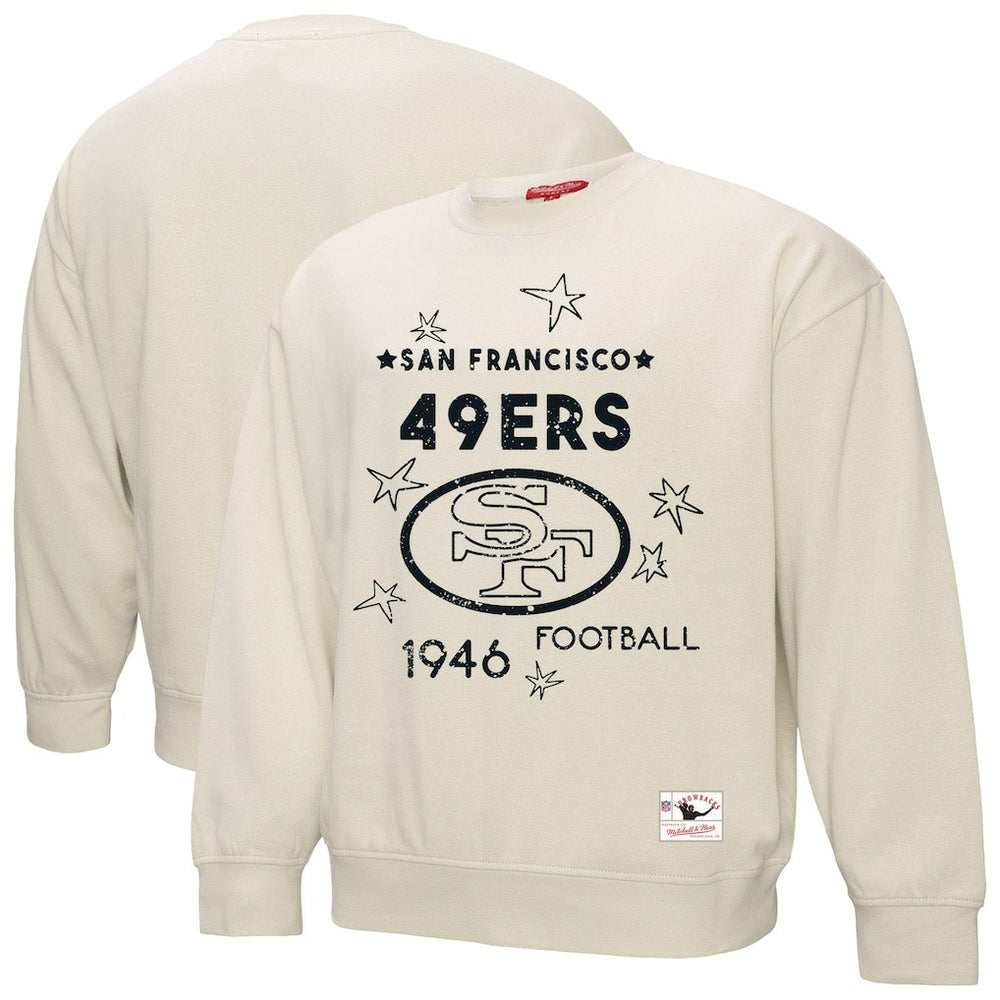 NFL San Francisco 49ers Women's Shooting Stars Pullover Sweatshirt
