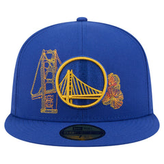 Golden State Warriors State Stitch 59FIFTY Fitted Hat sale - Royal | New Era online