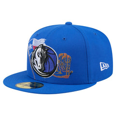 Dallas Mavericks State Stitch 59FIFTY Fitted Hat sale - Blue | New Era for sale
