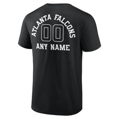 NFL Atlanta Falcons Personalized Name & Number Monochrome T-Shirt
