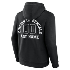 NFL Cincinnati Bengals Personalized Name & Number Pullover Hoodie