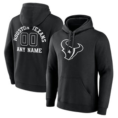 NFL Houston Texans Personalized Name & Number Pullover Hoodie