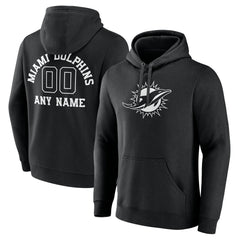 NFL Miami Dolphins Personalized Name & Number Pullover Hoodie