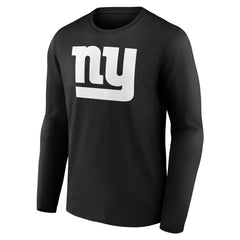 NFL New York Giants Personalized Name & Number Monochrome Long Sleeve T-Shirt