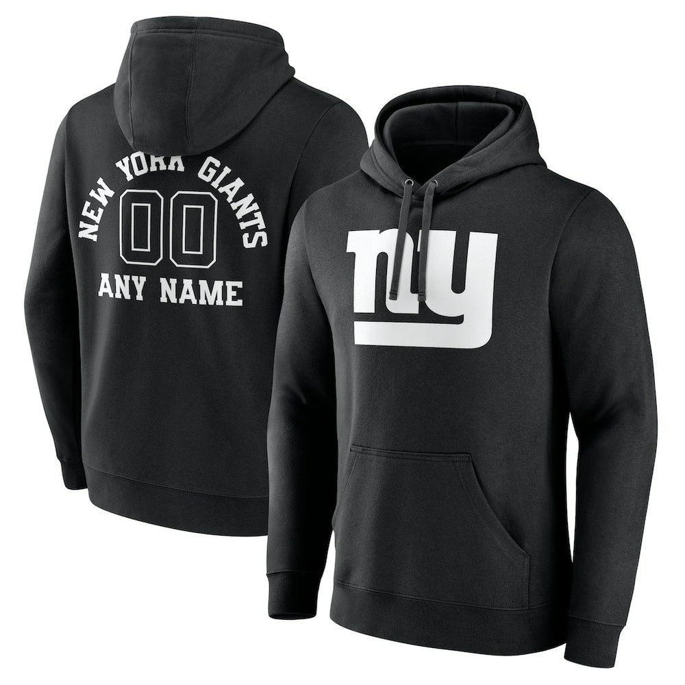 NFL New York Giants Personalized Name & Number Pullover Hoodie
