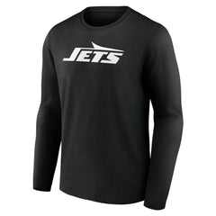 NFL New York Jets Personalized Name & Number Monochrome Long Sleeve T-Shirt