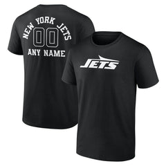 NFL New York Jets Personalized Name & Number Monochrome T-Shirt