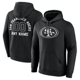 NFL San Francisco 49ers Personalized Name & Number Pullover Hoodie