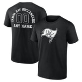 NFL Tampa Bay Buccaneers Personalized Name & Number Monochrome T-Shirt