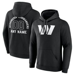 NFL Washington Commanders Personalized Name & Number Pullover Hoodie