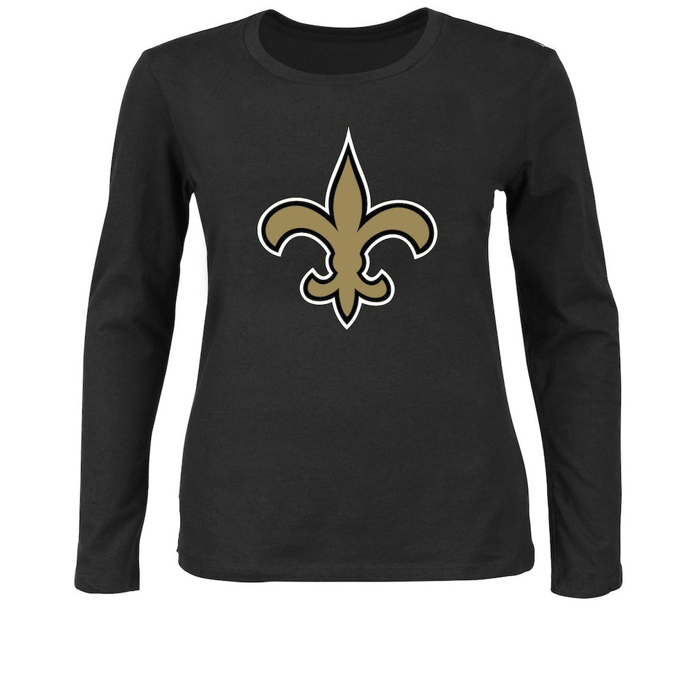 NFL New Orleans Saints Women's Plus Size Long Sleeve T-Shirt