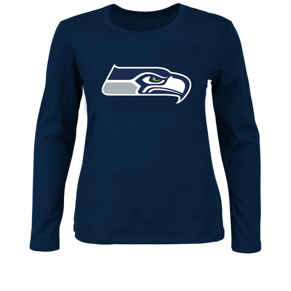 NFL Seattle Seahawks Women's Plus Size Long Sleeve T-Shirt