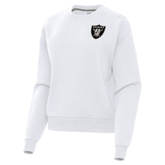 NFL Las Vegas Raiders Antigua Women's Victory Pullover Sweatshirt