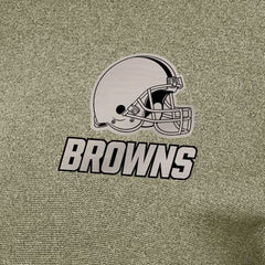 NFL Cleveland Browns Antigua Women's Crush Quarter-Zip Top