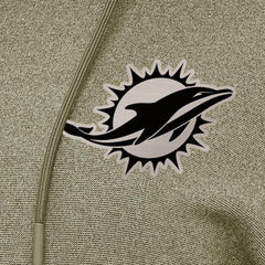 NFL Miami Dolphins Antigua Women's Justice Pullover Hoodie