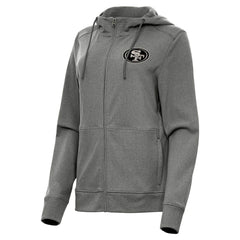 NFL San Francisco 49ers Antigua Women's Seeker Full-Zip Hoodie Jacket