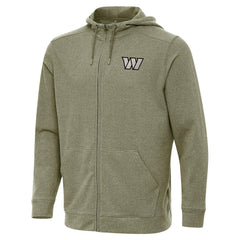 NFL Washington Commanders Antigua Effortless Full-Zip Hoodie Jacket