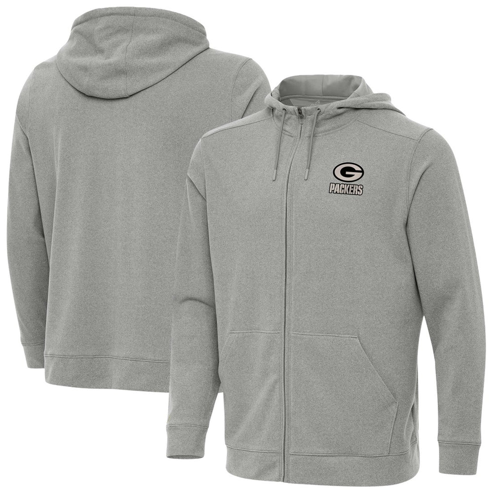 NFL Green Bay Packers Antigua Effortless Full-Zip Hoodie Jacket