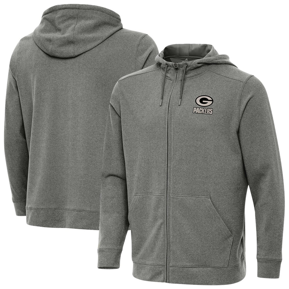 NFL Green Bay Packers Antigua Effortless Full-Zip Hoodie Jacket