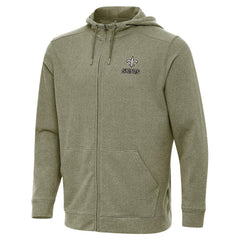 NFL New Orleans Saints Antigua Effortless Full-Zip Hoodie Jacket