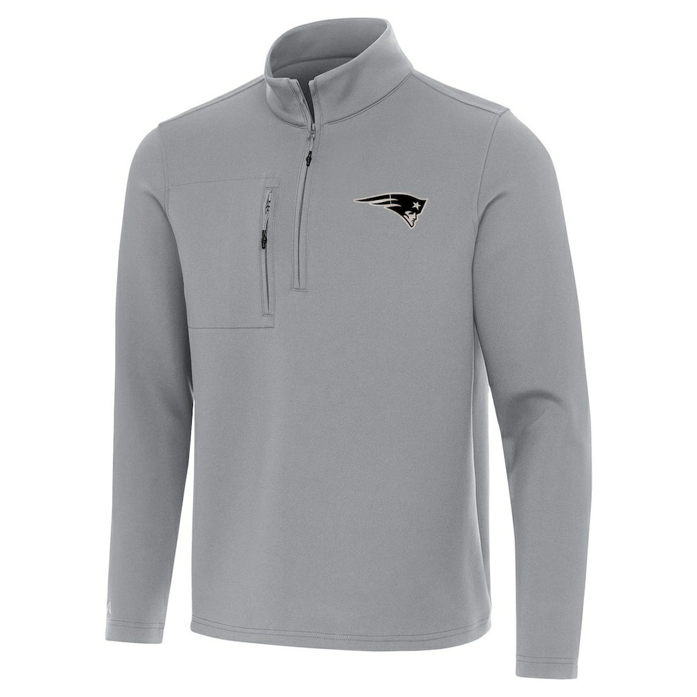 NFL New England Patriots Antigua Insider Quarter-Zip Jacket