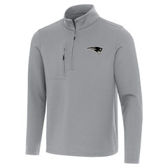 NFL New England Patriots Antigua Insider Quarter-Zip Jacket