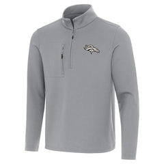 NFL Denver Broncos Antigua Insider Quarter-Zip Jacket