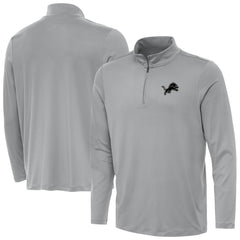 NFL Detroit Lions Antigua Reprocess Quarter-Zip Top