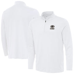 NFL Green Bay Packers Antigua Reprocess Quarter-Zip Top