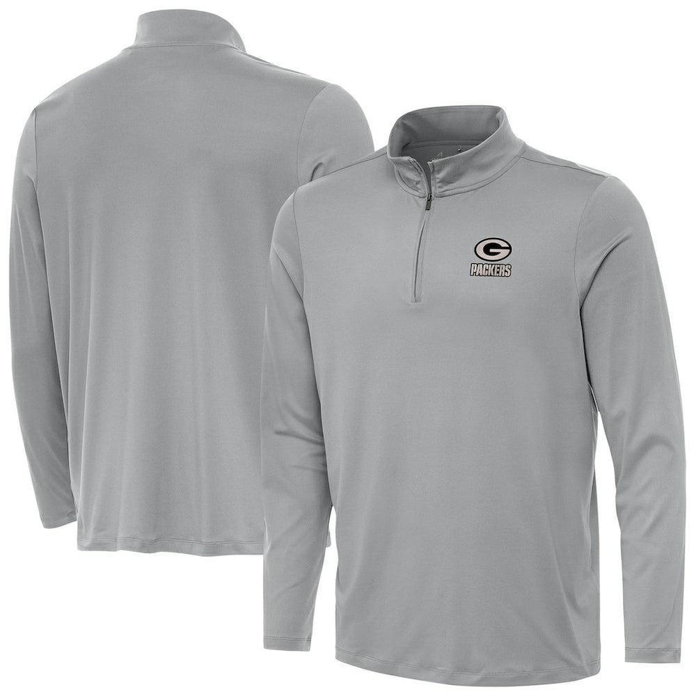 NFL Green Bay Packers Antigua Reprocess Quarter-Zip Top