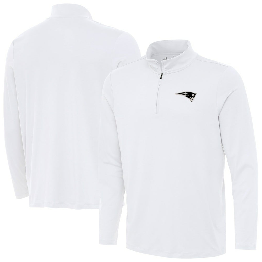 NFL New England Patriots Antigua Reprocess Quarter-Zip Top