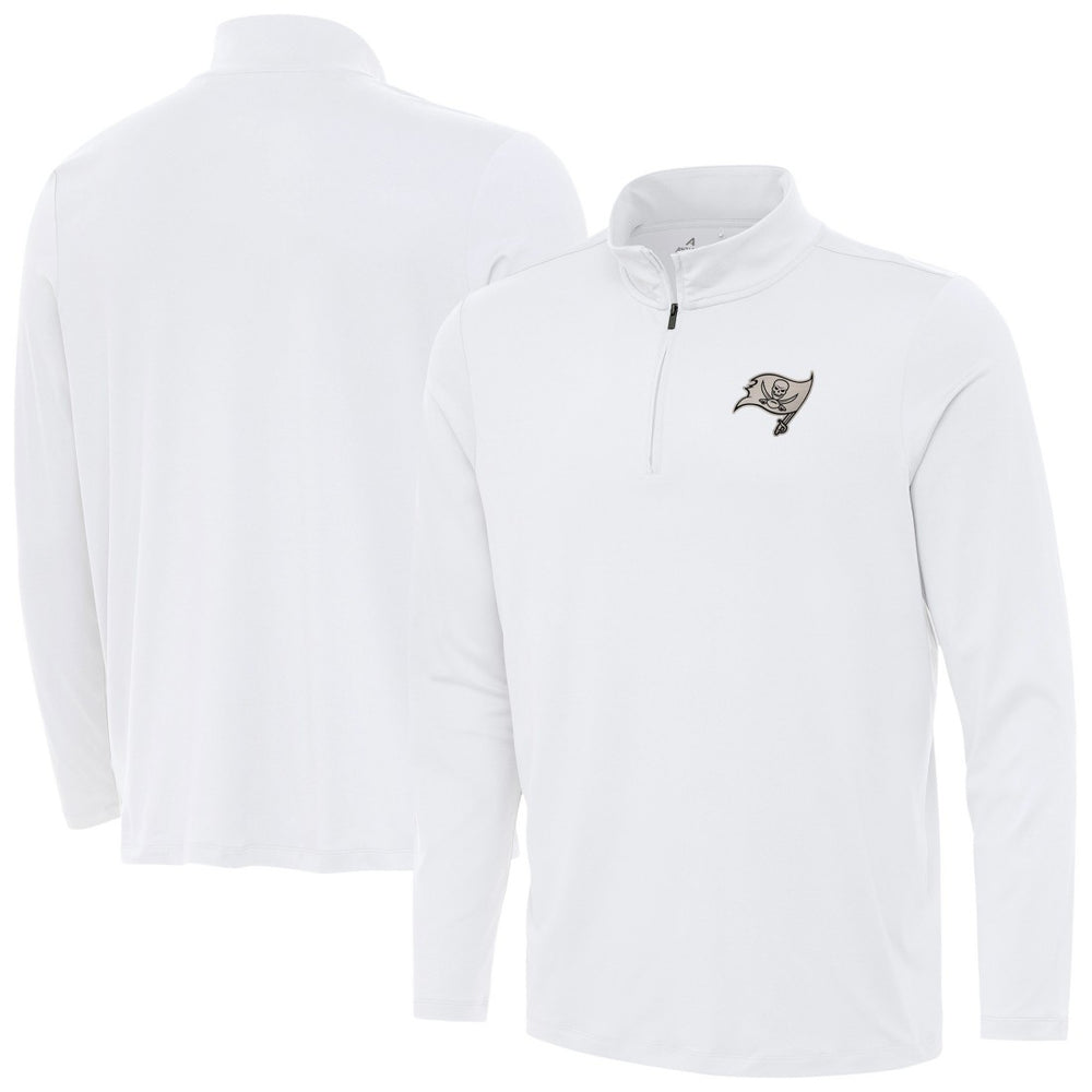 NFL Tampa Bay Buccaneers Antigua Reprocess Quarter-Zip Top