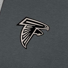 NFL Atlanta Falcons Antigua Brushed Carbon Victory Pullover Hoodie