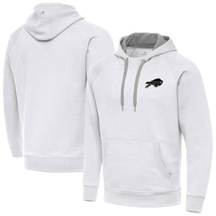NFL Buffalo Bills Antigua Brushed Carbon Victory Pullover Hoodie