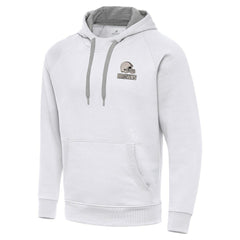 NFL Cleveland Browns Antigua Brushed Carbon Victory Pullover Hoodie