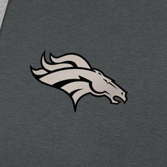 NFL Denver Broncos Antigua Brushed Carbon Victory Pullover Hoodie