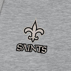 NFL New Orleans Saints Antigua Brushed Carbon Victory Pullover Hoodie