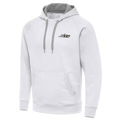 NFL New York Jets Antigua Brushed Carbon Victory Pullover Hoodie