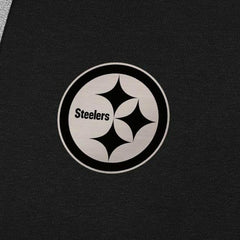 NFL Pittsburgh Steelers Antigua Brushed Carbon Victory Pullover Hoodie