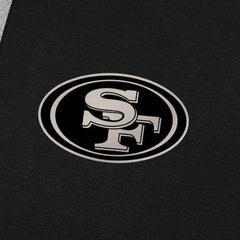 NFL San Francisco 49ers Antigua Brushed Carbon Victory Pullover Hoodie
