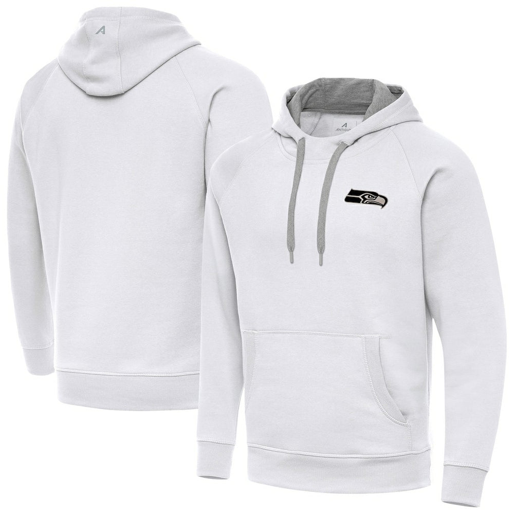 NFL Seattle Seahawks Antigua Brushed Carbon Victory Pullover Hoodie