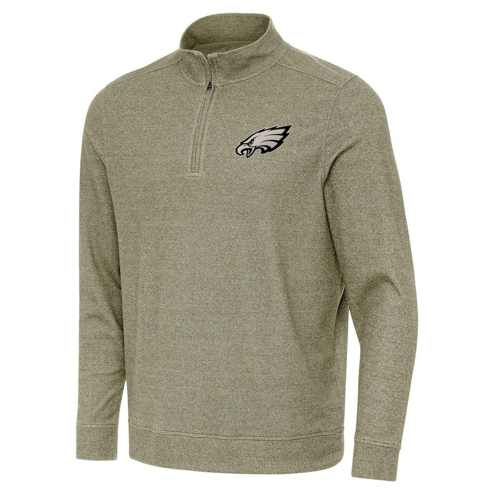 NFL Philadelphia Eagles Antigua Subtle Quarter-Zip Sweatshirt