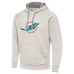 NFL Miami Dolphins Antigua Victory Raglan Pullover Hoodie