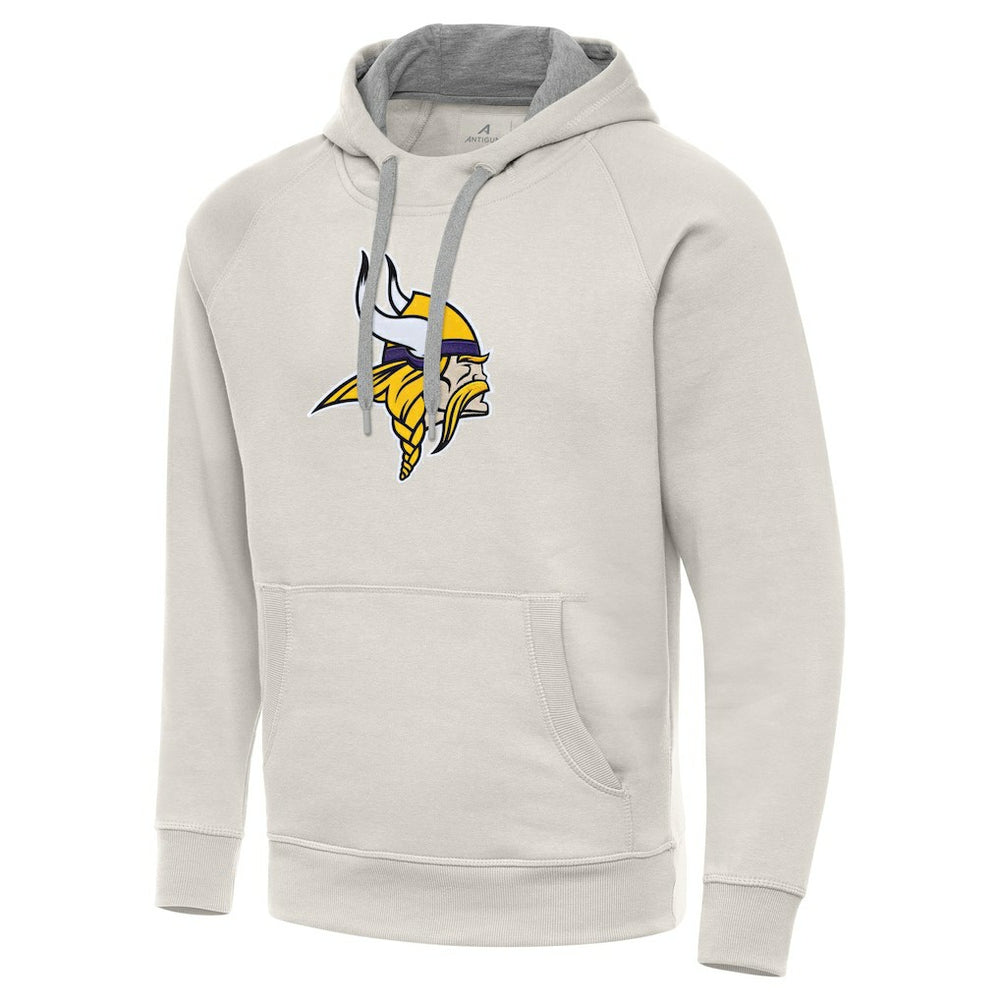 NFL Minnesota Vikings Antigua Victory Raglan Pullover Hoodie