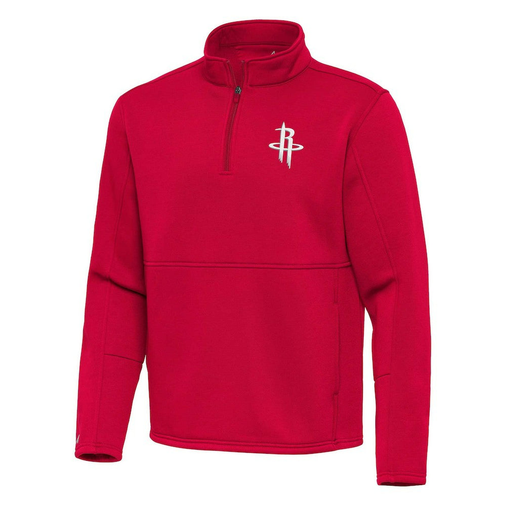 Houston Rockets Antigua Twist Quarter-Zip Pullover Top - Red outlet
