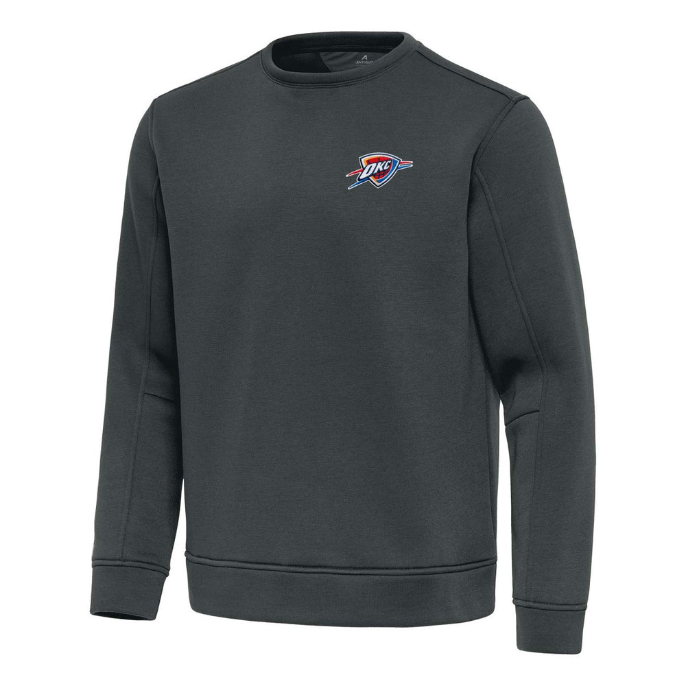 Oklahoma City Thunder Antigua Relevant Pullover Sweatshirt - Pewter sale