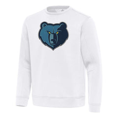Memphis Grizzlies Antigua Relevant Pullover Sweatshirt - White on sale
